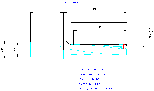 Komet Group - U45 11800 - Insert Drills - ToolsUnited